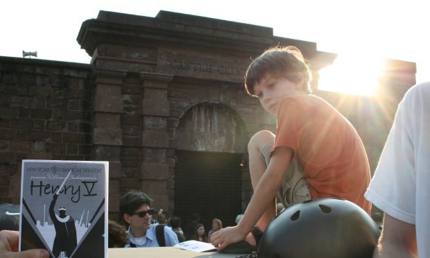 'Henry V,' performed by New York Classical Theater, takes the audience on a journey to France that leaves from Castle Clinton in Battery Park.